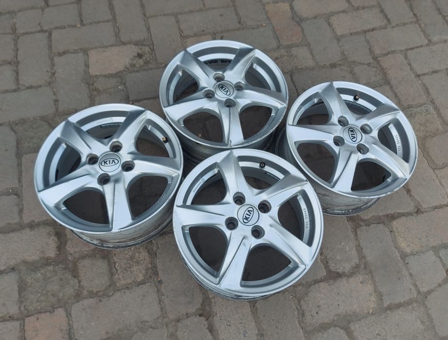 Set 4buc jante aliaj Kia R15 seria 6Jx15H2 ET 46 - 4x100