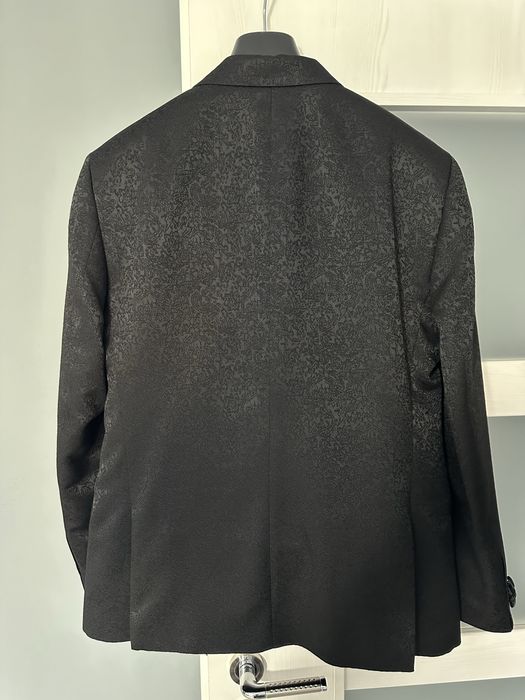 Sacou, vestă, papion și butoni mire