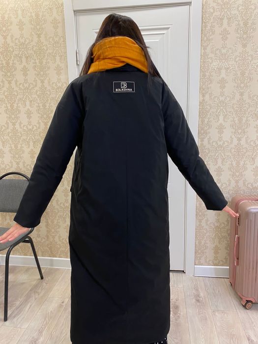 Черная зимняя куртка