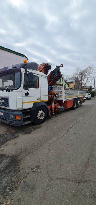 Macara de inchiriat Camion cu macara,  Transport containere