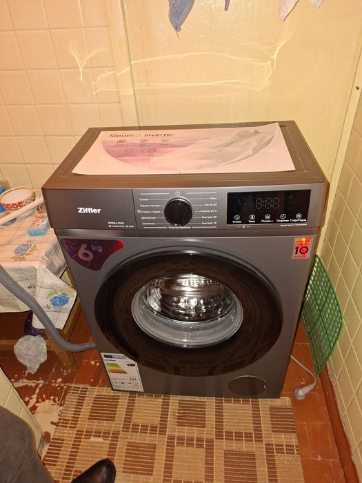 продам стиральная машинка zefler 6 кг абсолютно новый гарантия 3 года