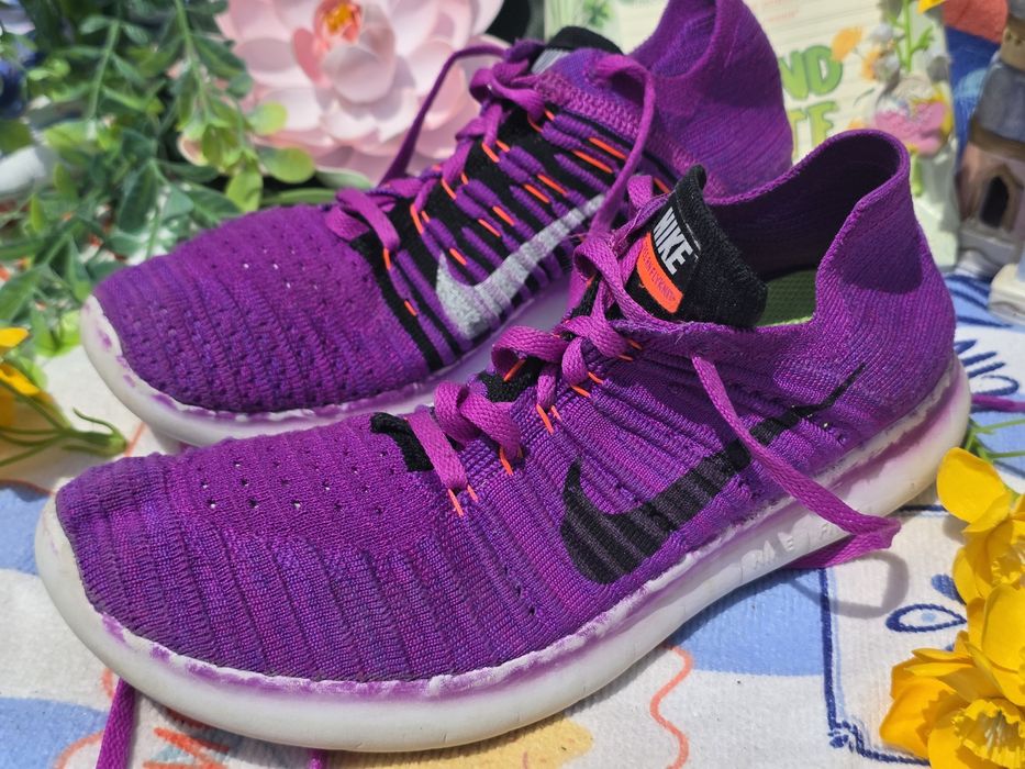 Nike Free Run лилави кецове