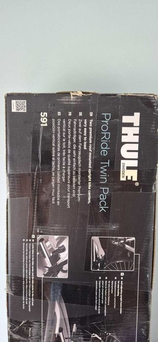 Pachet 2 suporturi biciclete Thule ProRide 591 TwinPack (Cod 591040) – NOU, SIGILAT