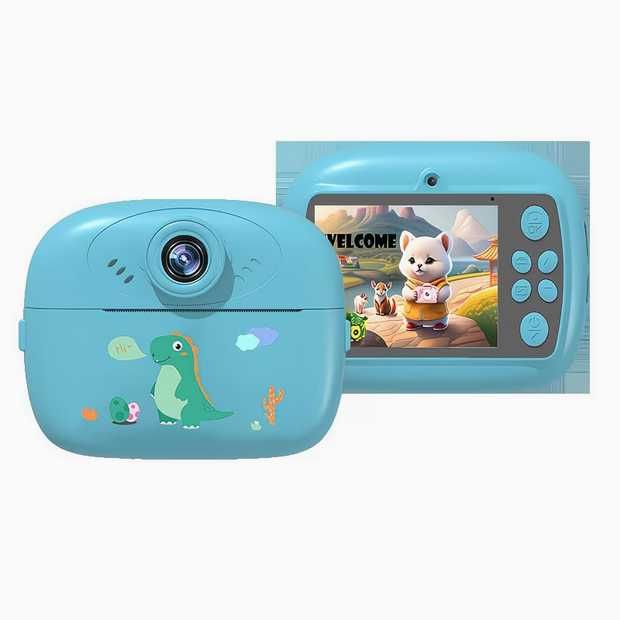 Aparat Foto Copii cu printare instanta. blue/pink Nou ambalat!