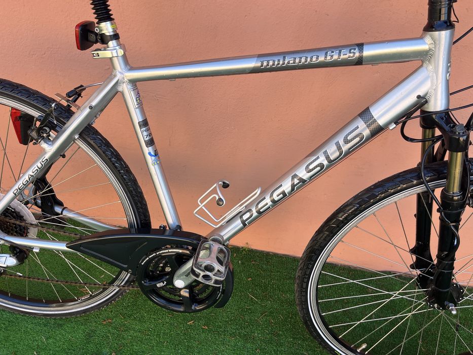 Като Нов Алуминиев Велосипед PEGASUS 28цола 8х3 Внос Германия