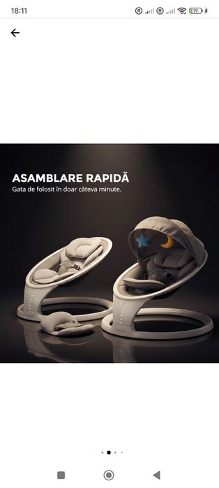 Vand leagan electric evosmart Sw .bluetooth,5trepte balansoar