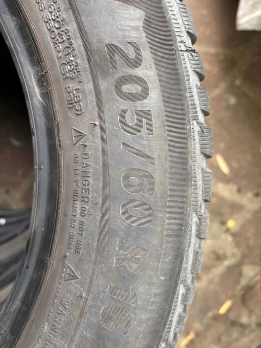 Продавам 4 зимни гуми Michelin Alpin5 205/60 R16