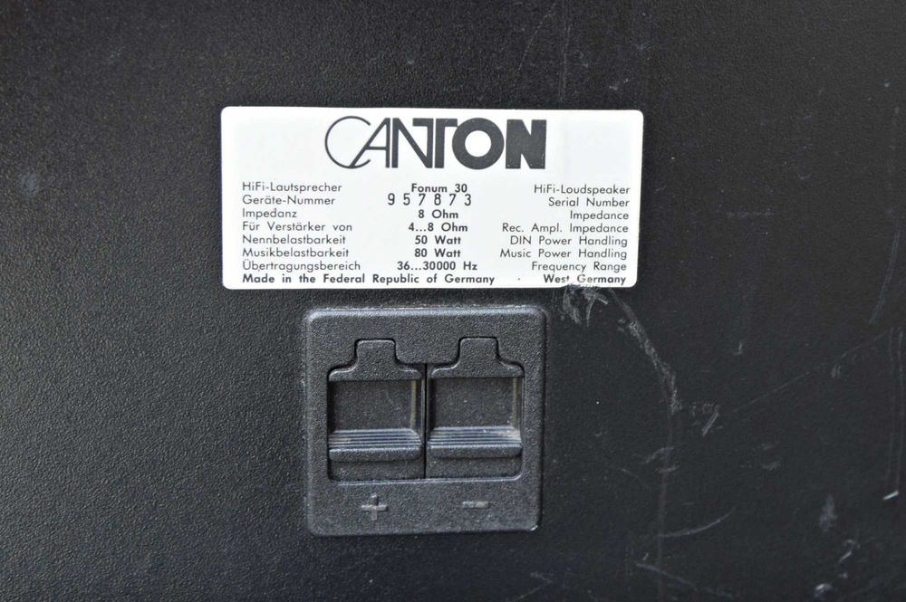 Boxe Canton Fonum 30