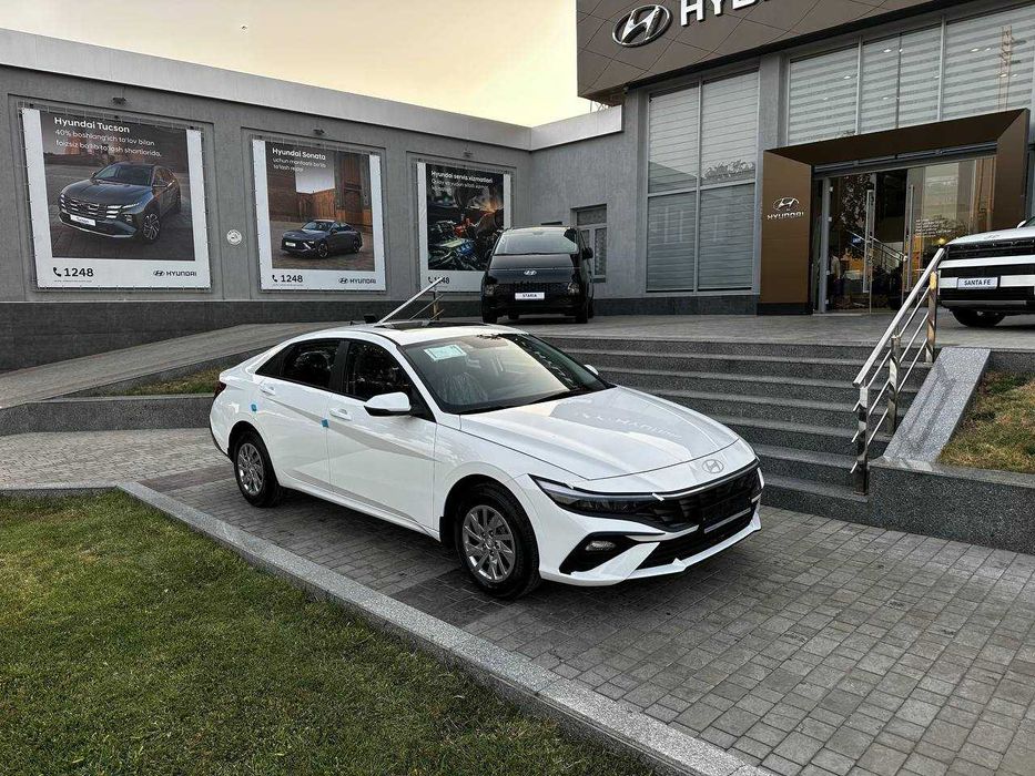 Elantra Base Plus 2025  от официального дистрибьютора в Узбекистане
