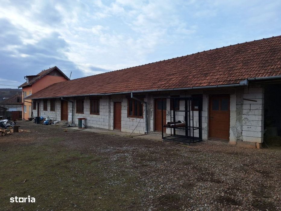 Proprietate industriala versatila – hala + casa P+E pe E79, Hidiselu