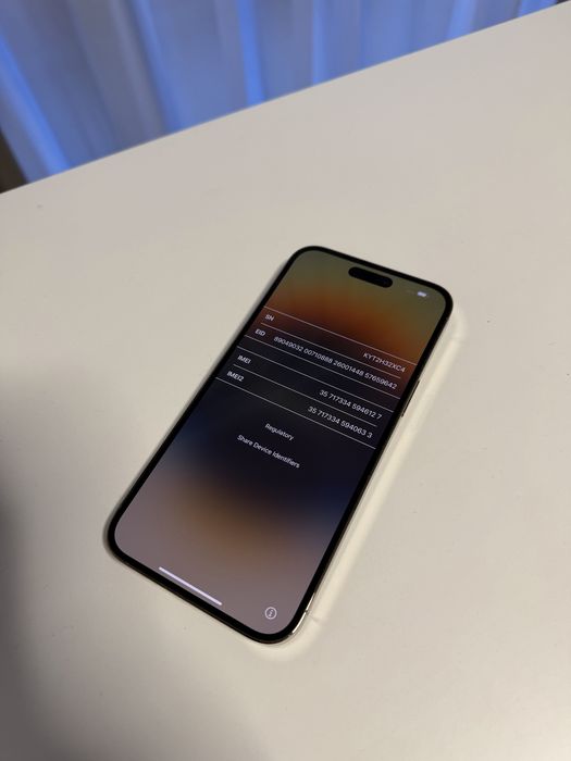 Iphone 14 pro max Gold - 128GB Гаранция и Фактура