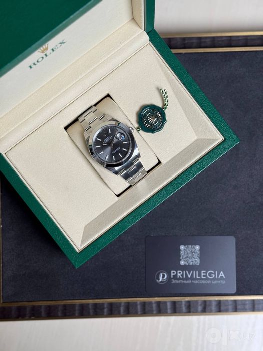NEW Rolex Datejust 41mm Steel 126300 grey