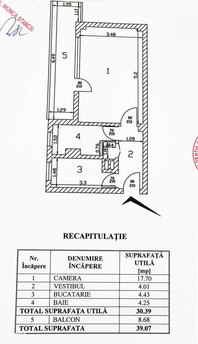 Garsonieră de vânzare Militari – Metrou Gorjului 39 mp 3 min metrou