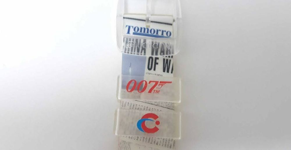 Ceas Elvetian James Bond 007 Swatch SUJK138  - Elliot Carver