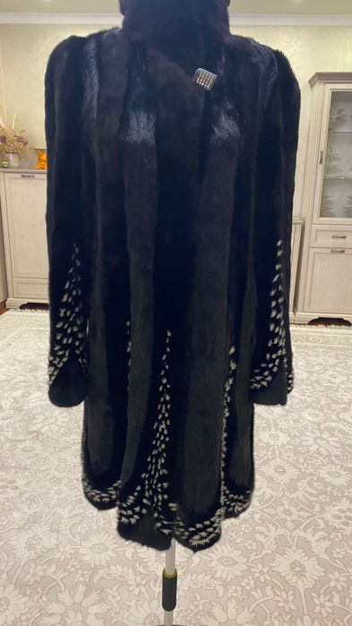 Норковая шуба б/у