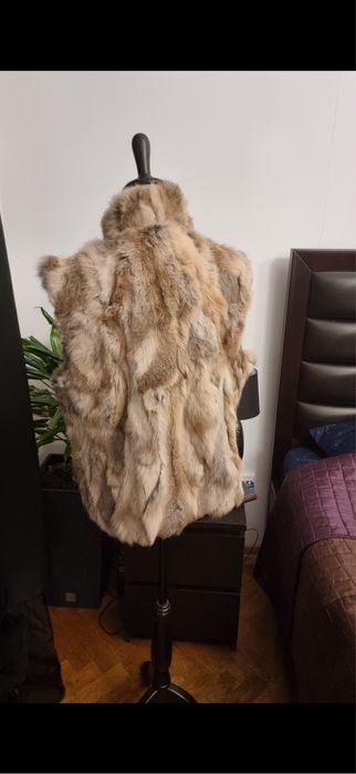 Vesta din blana naturala