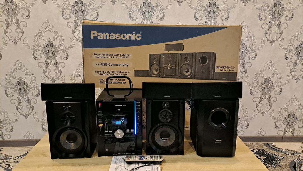 Muzikalniy sentr 6300 watt sotiladi