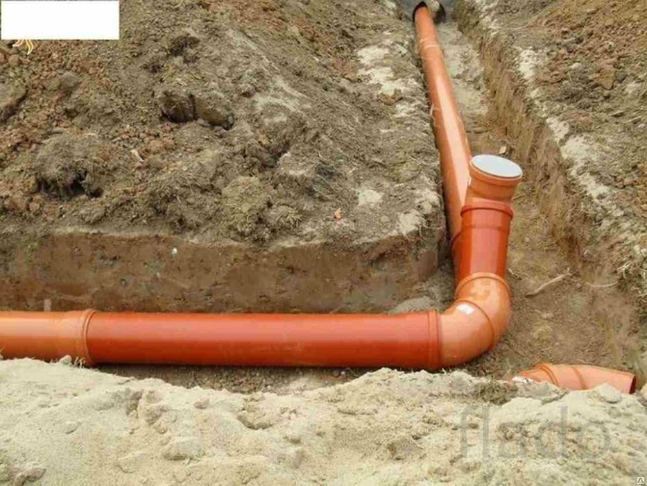 Копать Траншеи яма для канализация и водопровод