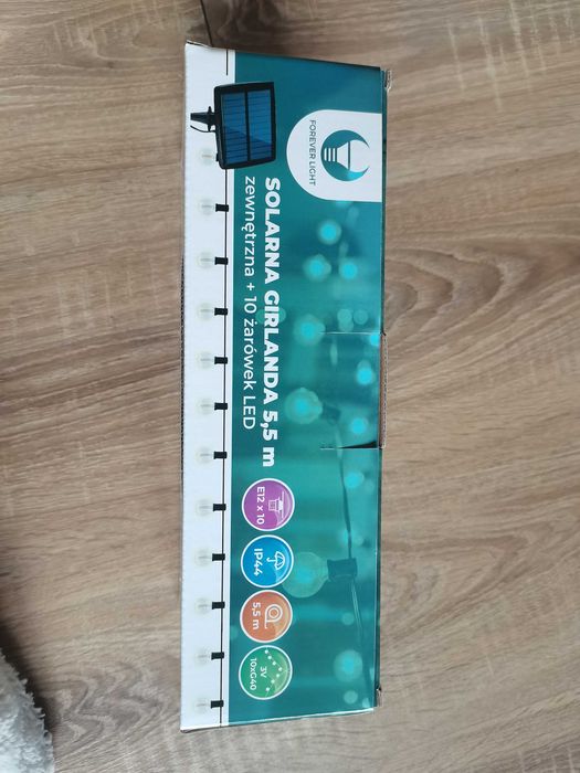 Ghirlanda solara pt gradina