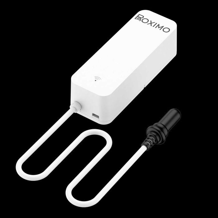 Умный Wi-Fi датчик темп. и влажности с внешним зондом ROXIMO SWTHP01