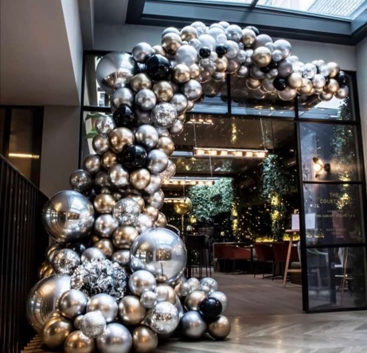 Оформление арки из шаров Астана