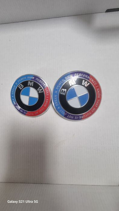 Емблема преден капак бмв bmw 72 мм и 82 мм