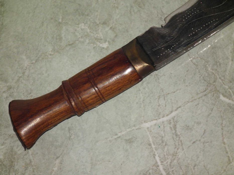 Cutit maceta Kukri nepalez cutit Gurkha masiv lama gravatá teacá nr.6