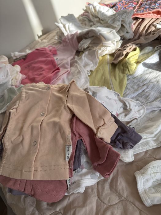 2 пакета одежды для ребенка 0-3 месяца