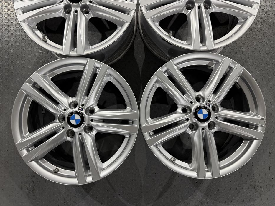 4бр. КАТО НОВИ 18” ОРИГИНАЛНИ *М* Спорт-Пакет Джанти *STYLE 386* за -BMW- 7,5Jx18+8Jx18, ET45+ET52