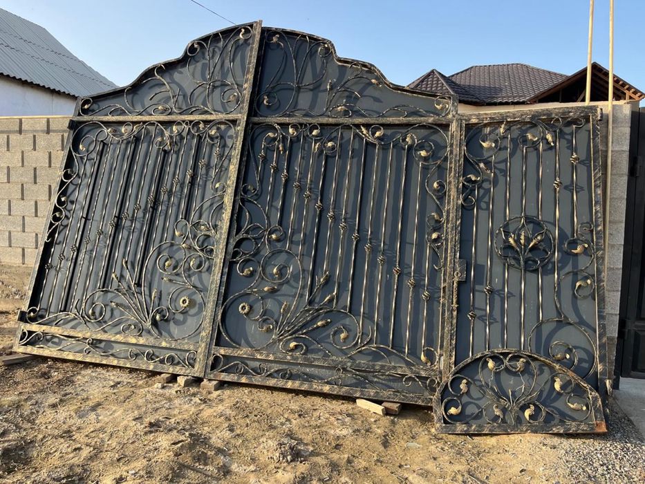 Кованные ворота новый, не б/у