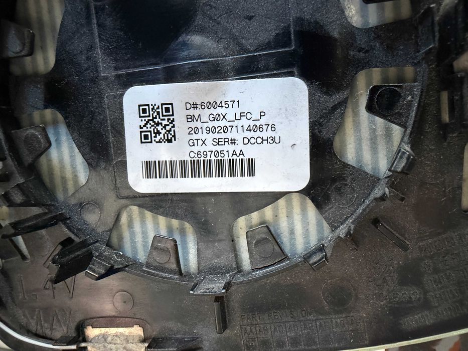 Стъкло за огледало ляво швофьорско BMW X3 01 X4 G02 X5 G05 X6 G06 X7 G07 USA