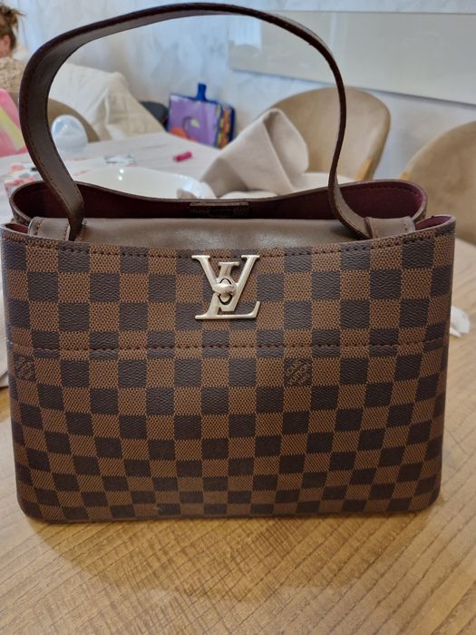 Нова дамска чанта естествена кожа Louis vuitton