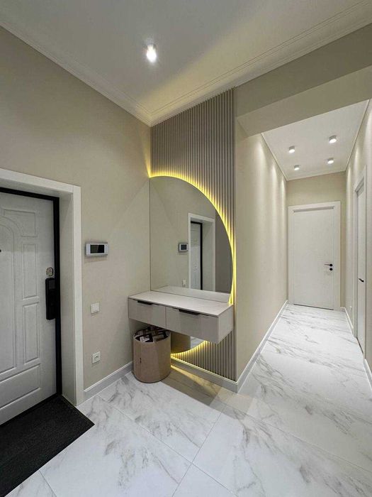 м. Айбек Сдается новая 3ком квартира в престижном комплексе!