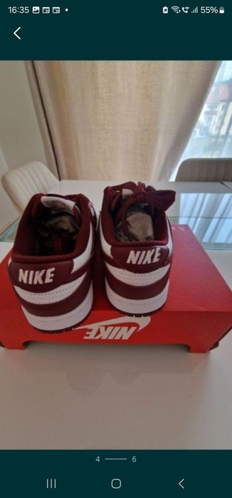 Nike Dunk Low Retro red/white