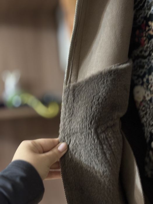 Двухстороняя дубленка