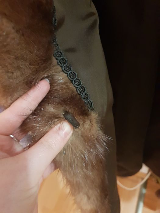 Haina de blana naturala maro