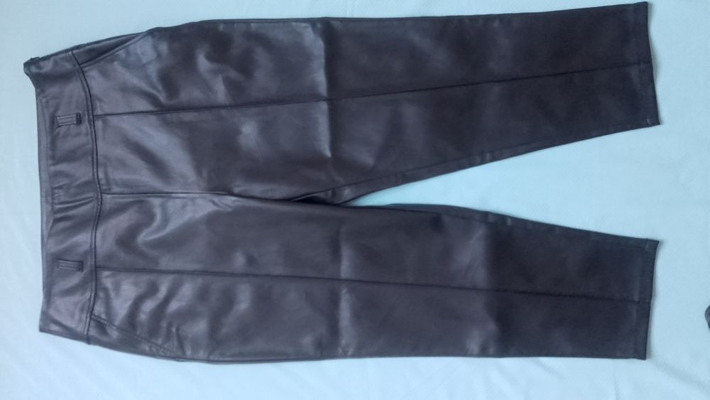 Дамски кожен панталон