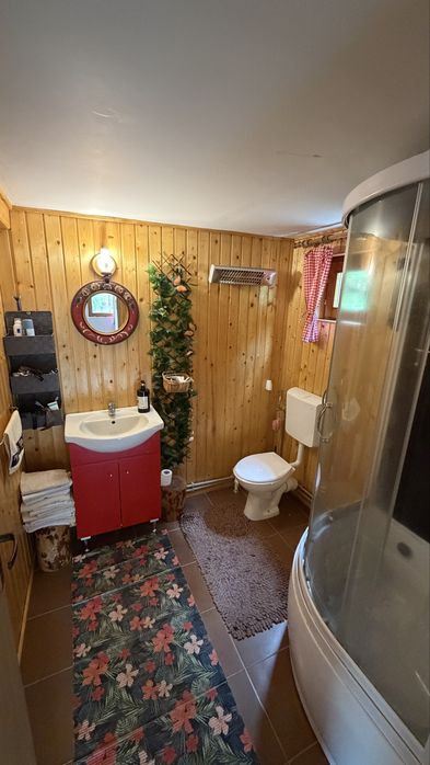 Casă de vacanță, cabană de vânzare pe Valea Bistrei in zonă liniștită cu panoramă deosebită