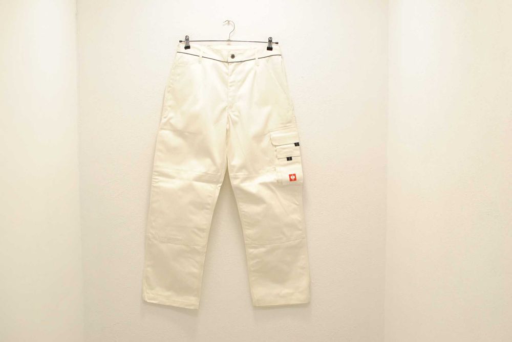 Engelbert Strauss pantalon alb pentru zugravi mas 50  (3806)