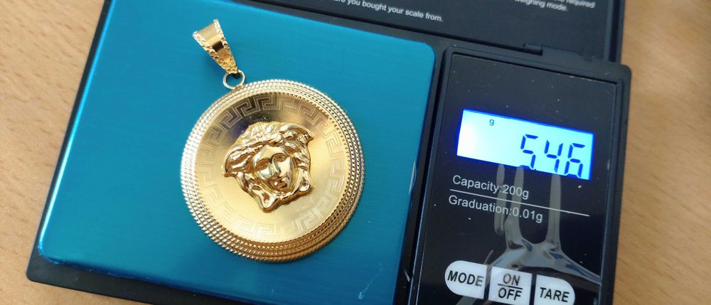 Medalion lant Aur 14K 5,45gr. NOU