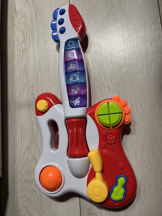 Chitara electrica cu lumini pt copii