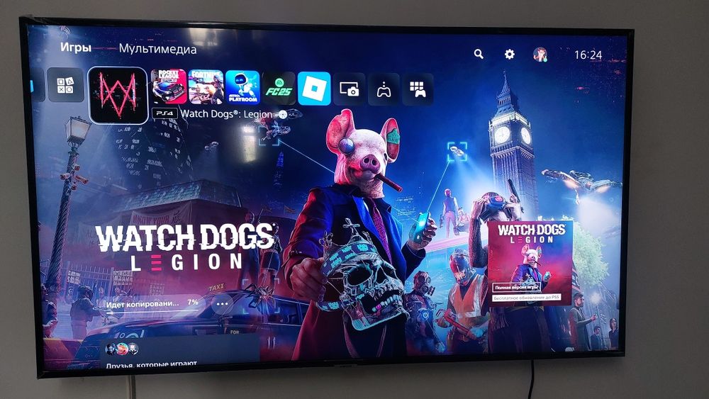 PS5+фифа 25 + 2дж и ещё игры
