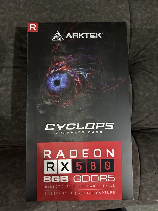Radeon rx 580 8gb sotiladi holati alo darajada 8 ta bor