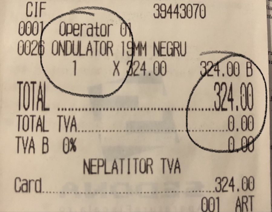 Ondulator nou la cutie