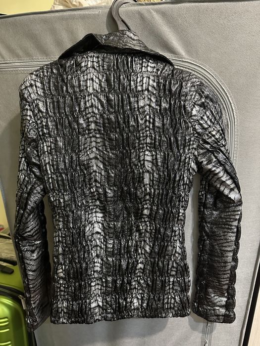 Куртка из масляной кожи