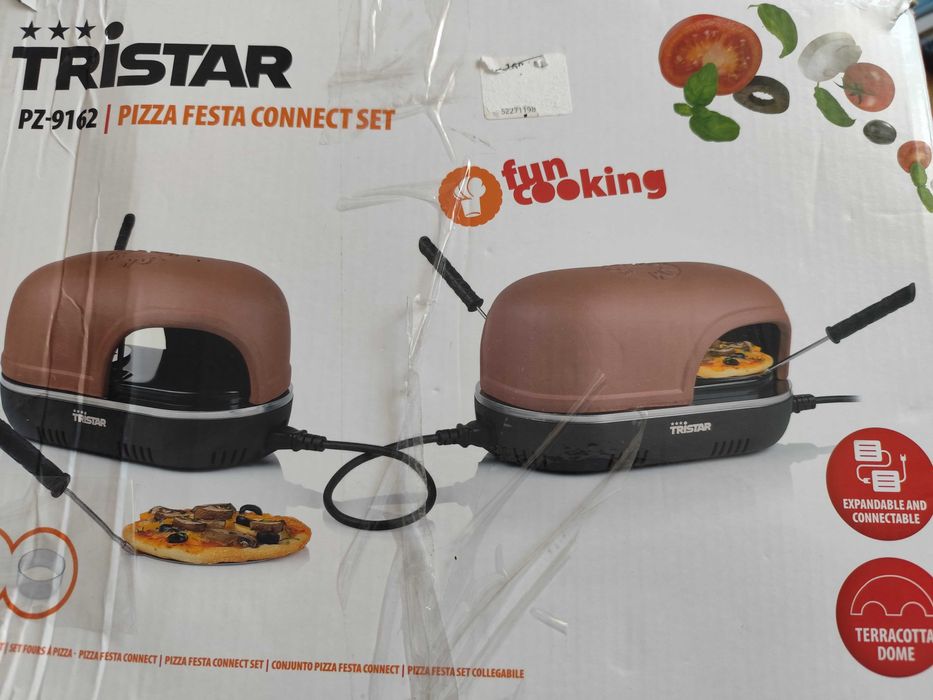 Set de doua  mini cuptoare  de pizza