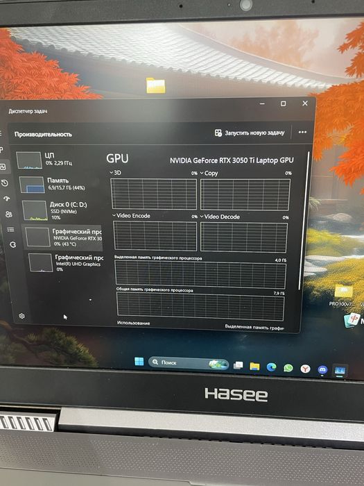 Intel core i7 | 3050ti | 144герц экран