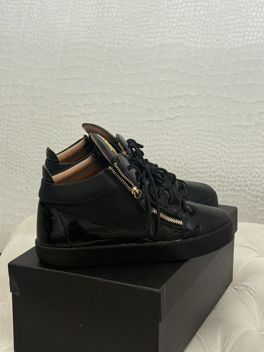 Giuseppe Zanotti Черни High-Top Кецове