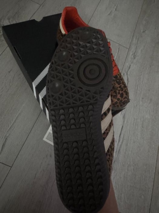 Adidas Samba OG Dark-Leopard Print
