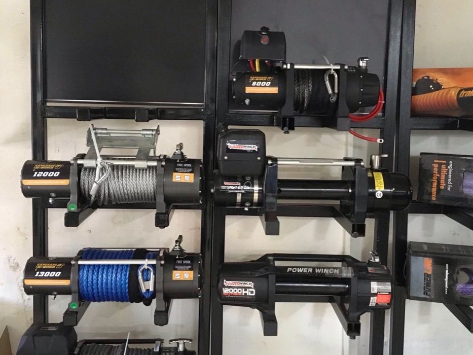 Troliu K 8000 E compact 12V KangarooWinch/PowerWinch-Off Road